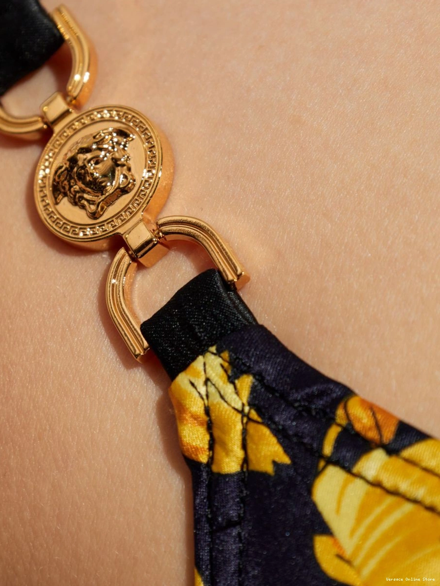 Affordable Versace top Women cropped Barocco-print 0706